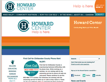 Tablet Screenshot of howardcenter.org